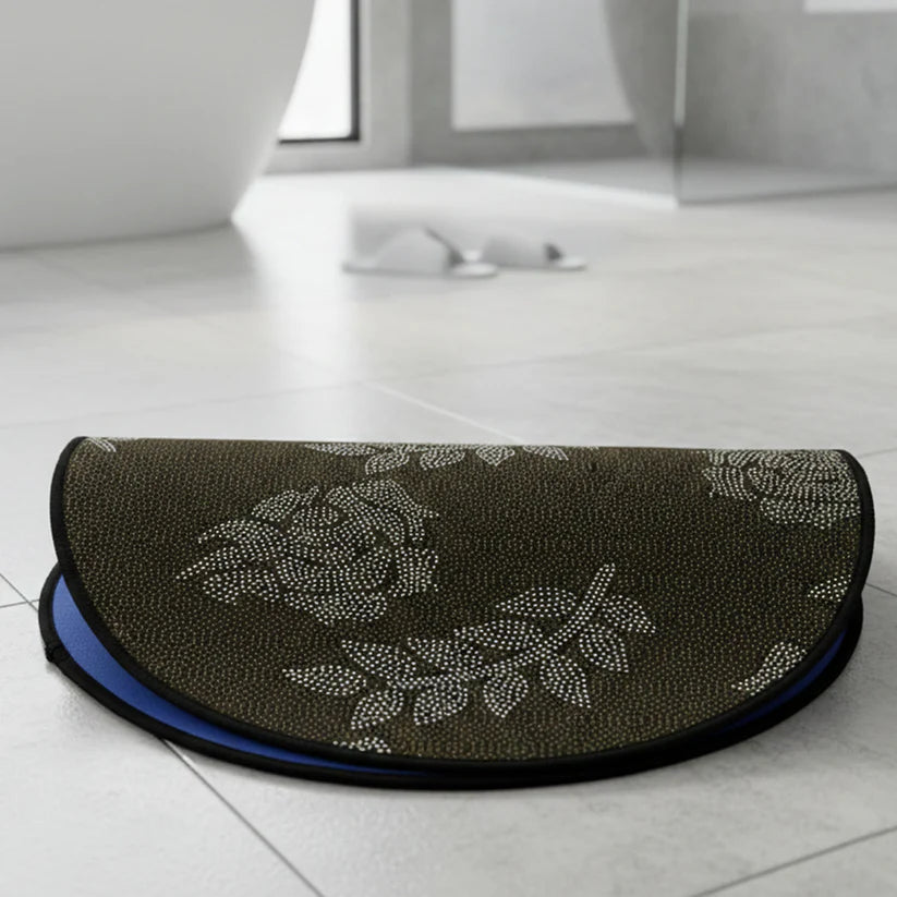 Non-Slip Oval Super Absorbent Bath Mat