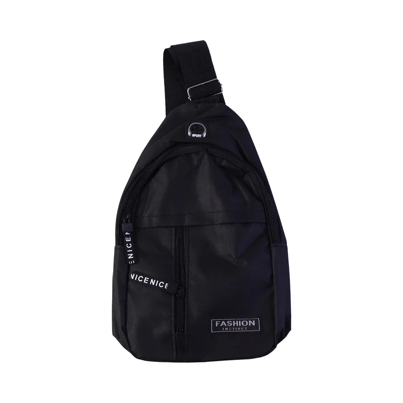 Waterproof USB Charging Waist & Crossbody Sling Bag for Travel