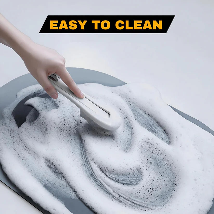 Non-Slip Oval Super Absorbent Bath Mat