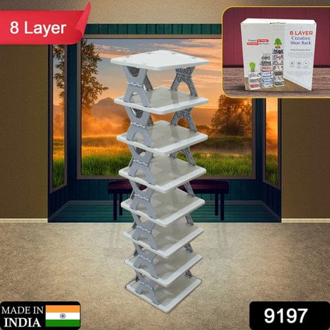 Foldable Shoe Rack(1p Pc,8 Layers)