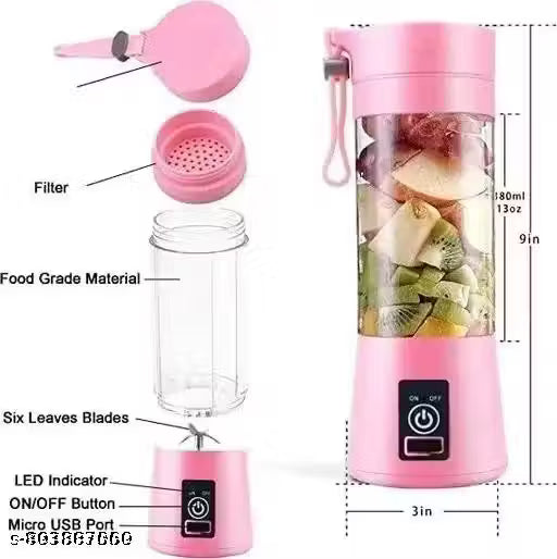 Portable Electric Juicer & Smoothie